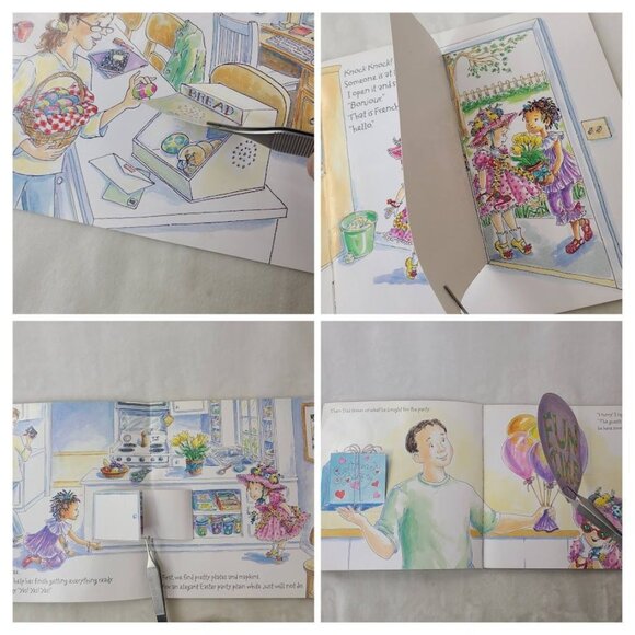 Fancy Nancys Elegant Easter Lift-The-Flap Book O'Connor & Glasser 2010 - Picture 7 of 7